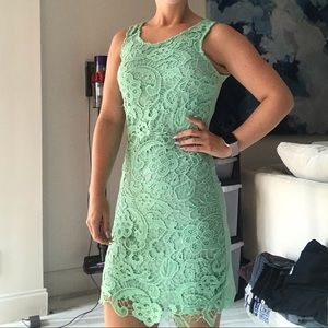 Mint Crotchet Tank Dress - Small